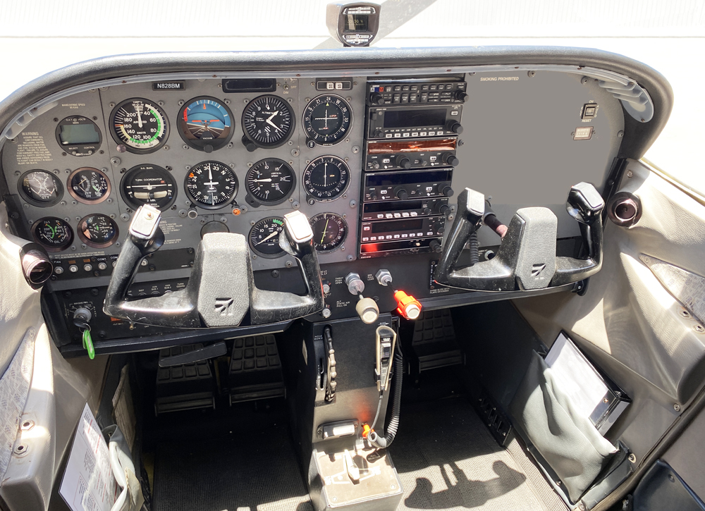 Cessna 172R Skyhawk - N828BM_Panel_Small